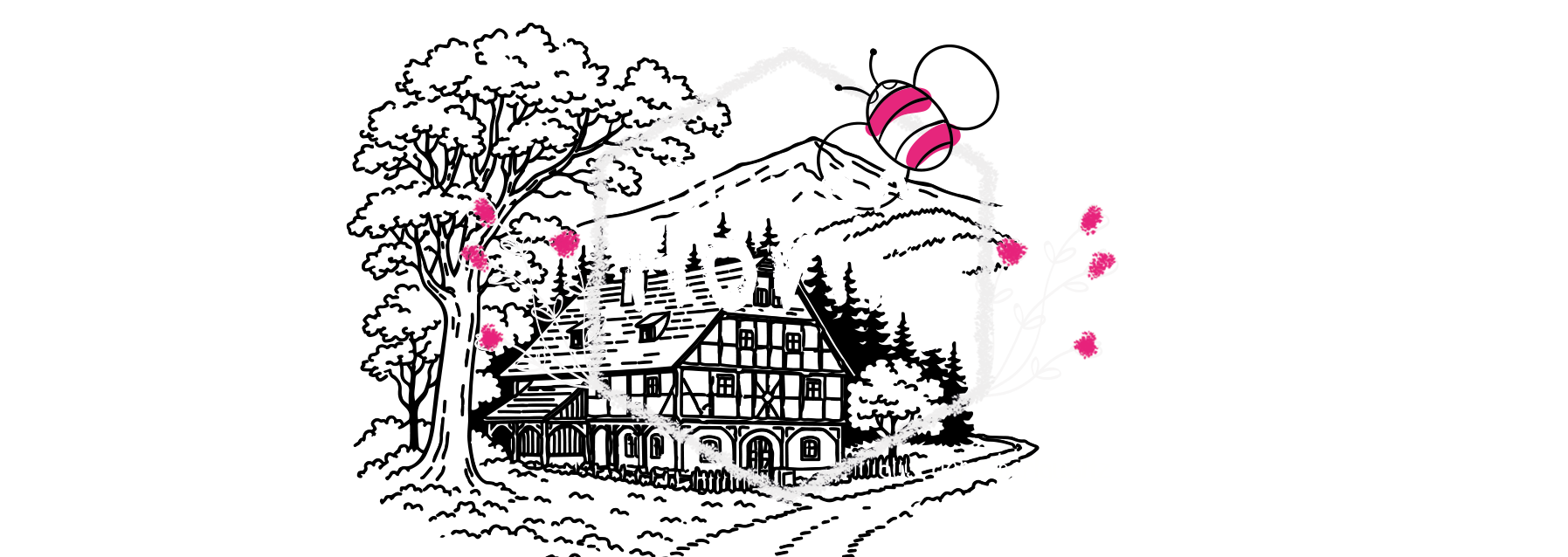 Oberlausitzer Bienen Honig Logo